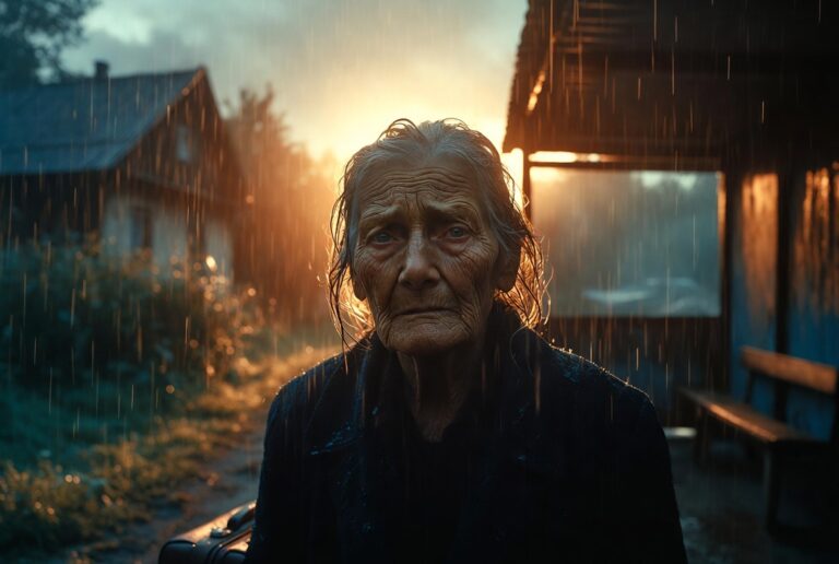 bătrâna singuratică